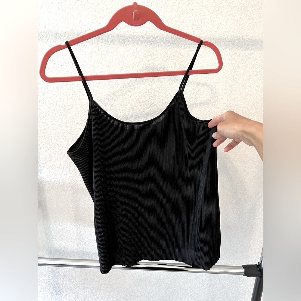 Black Tank Blouse
